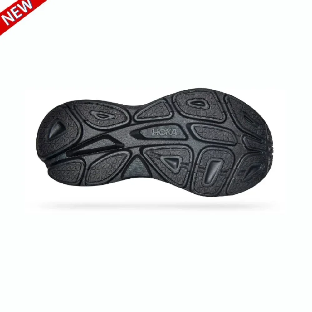 NWT HOKA Women's Bondi 8 Running Shoes, Black - Picture 3 of 5